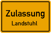 Zulassungsstelle Landstuhl Kennzeichen reservieren