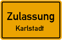 Zulassungsstelle Karlstadt Kennzeichen reservieren