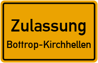 Zulassungsstelle Bottrop-Kirchhellen Kennzeichen reservieren