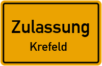 Zulassungsstelle Krefeld Kennzeichen reservieren