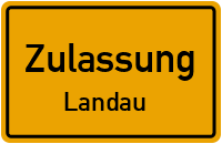 Zulassungsstelle Landau Kennzeichen reservieren