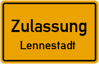 Zulassungsstelle Lennestadt Kennzeichen reservieren