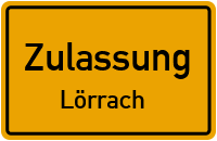 Zulassungsstelle Lörrach Kennzeichen reservieren