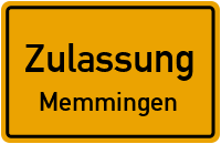 Zulassungsstelle Memmingen Kennzeichen reservieren