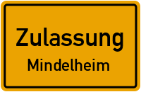 Zulassungsstelle Mindelheim Kennzeichen reservieren