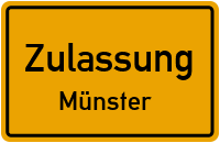 Zulassungsstelle Münster Kennzeichen reservieren