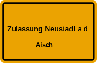 Zulassungsstelle Neustadt a.d.Aisch Kennzeichen reservieren