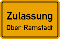 Zulassungsstelle Ober-Ramstadt Kennzeichen reservieren