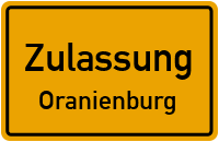 Zulassungsstelle Oranienburg Kennzeichen reservieren