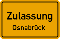 Zulassungsstelle Osnabrück Kennzeichen reservieren