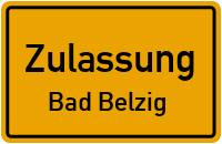 Zulassungsstelle Bad Belzig Kennzeichen reservieren