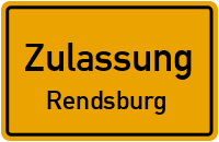 Zulassungsstelle Rendsburg Kennzeichen reservieren