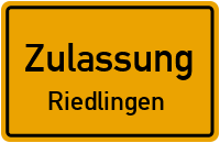 Zulassungsstelle Riedlingen Kennzeichen reservieren