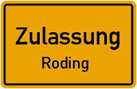 Zulassungsstelle Roding Kennzeichen reservieren