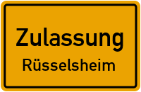 Zulassungsstelle Rüsselsheim Kennzeichen reservieren