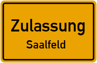 Zulassungsstelle Saalfeld Kennzeichen reservieren