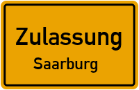 Zulassungsstelle Saarburg Kennzeichen reservieren