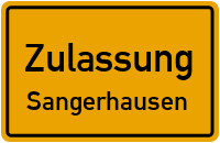 Zulassungsstelle Sangerhausen Kennzeichen reservieren