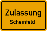 Zulassungsstelle Scheinfeld Kennzeichen reservieren