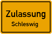 Zulassungsstelle Schleswig Kennzeichen reservieren