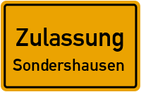 Zulassungsstelle Sondershausen Kennzeichen reservieren