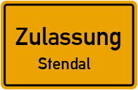 Zulassungsstelle Stendal Kennzeichen reservieren