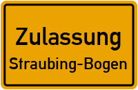 Zulassungsstelle Straubing-Bogen Kennzeichen reservieren