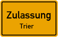 Zulassungsstelle Trier Kennzeichen reservieren