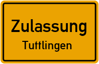 Zulassungsstelle Tuttlingen Kennzeichen reservieren