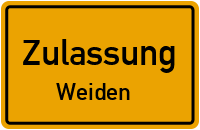 Zulassungsstelle Weiden Kennzeichen reservieren