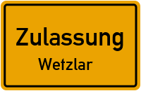 Zulassungsstelle Wetzlar Kennzeichen reservieren