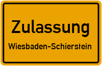 Zulassungsstelle Wiesbaden-Schierstein Kennzeichen reservieren