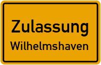 Zulassungsstelle Wilhelmshaven Kennzeichen reservieren