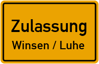 Zulassungsstelle Winsen / Luhe Kennzeichen reservieren